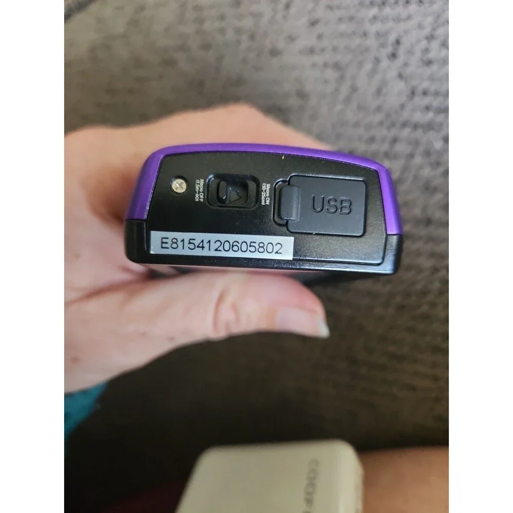 Vivitar Vivicam F332 Purple Digital Camera 4x Zoom TESTED with SD card.
